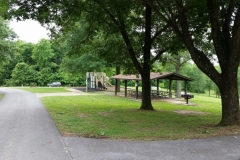Campgound playground and Pavilion